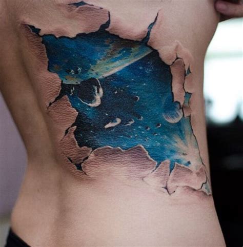 Tatuajes en COSTILLAS: 14 diseños muy creativos y。